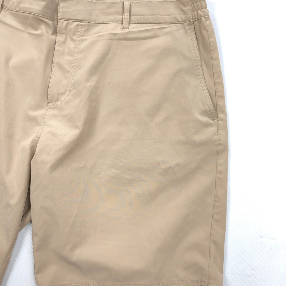 Fair Harbor The One Short Mens 38 Tan Khaki Recycled Stretch Performance Shorts - Picture 4 of 13